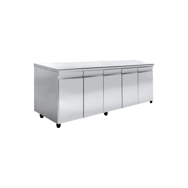 Ερμάριο με 4 Πόρτες INOX 224x70x88cm NikiInox 00CU.GN224.00000