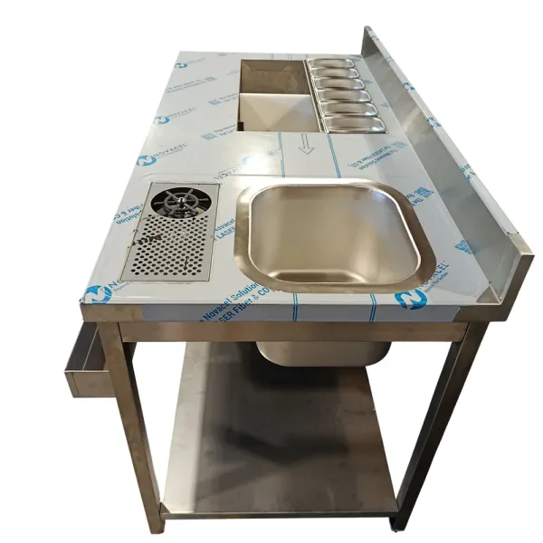 Μεταλλικό Bar Station με Διαστάσεις 140x70x85cm