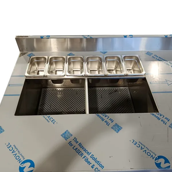 Μεταλλικό Bar Station με Διαστάσεις 140x70x85cm