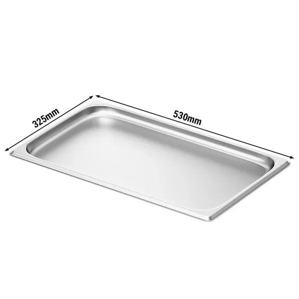 Λεκάνη GN 1/1 AISI200 18/10 53x32,5cm KARAMCO 11020G 704113