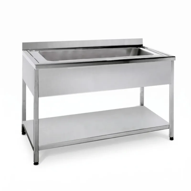 Λάντζα ανοικτή 120x70x85cm με 1 γούρνα