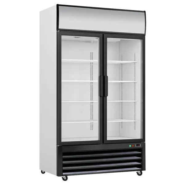 Ψυγείο - βιτρίνα συντήρησης 2 πόρτες 880L LAPPAS LP-1220W