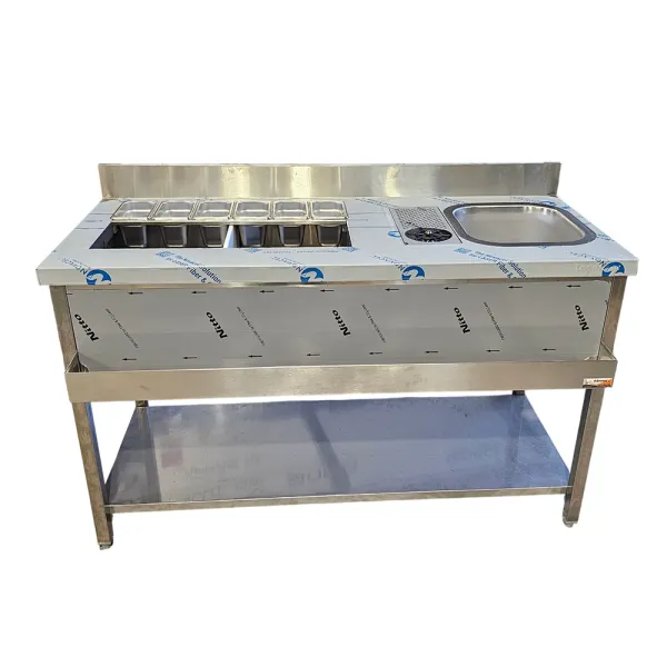 Μεταλλικό Bar Station με Διαστάσεις 140x60x85cm BS1406085