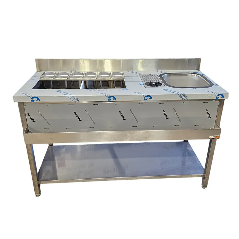 Μεταλλικό Bar Station με Διαστάσεις 140x60x85cm BS1406085