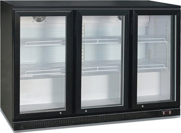 Βιτρίνα συντήρησης τριπλή Back Bar LAPPAS  LP-300H / LP-320H / ICG-330HB / GN-320H (3 ανοιγόμενες πόρτες) 