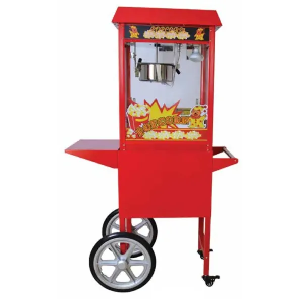 Τροχήλατη Μηχανή Pop Corn 225g(8oz) KARAMCO ET-POP6A-R-C 41296