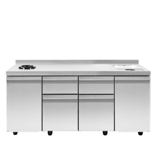 Ουδέτερο Coffee Station 179x70x88cm NikiInox 00CS.GN179.A550