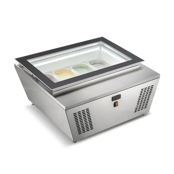 Βιτρίνα Παγωτού Επιτραπέζια 4 γεύσεων KARAMCO DW-87 809647