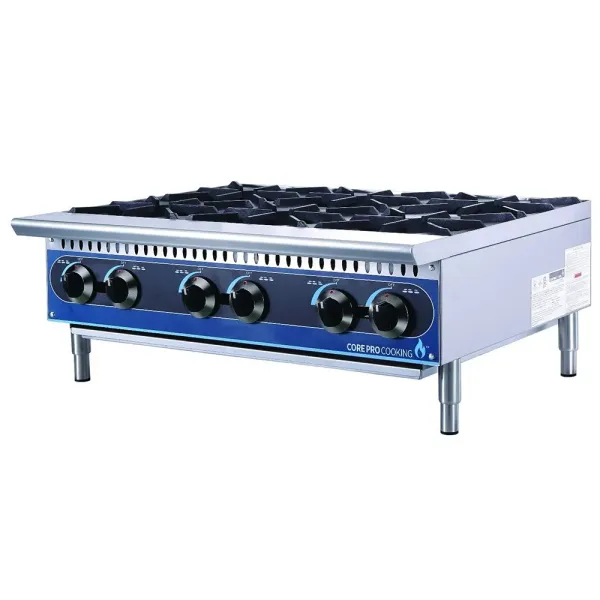 Εστία υγραερίου επιτραπέζια 6 εστίες KARAMCO E-RQB-6A 401395