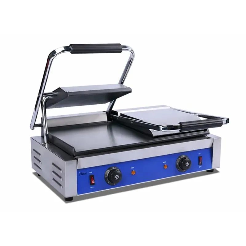 Τοστιέρα ηλεκτρική λεία άνω-κάτω 4,4kW KARAMCO IEG-813E 409026