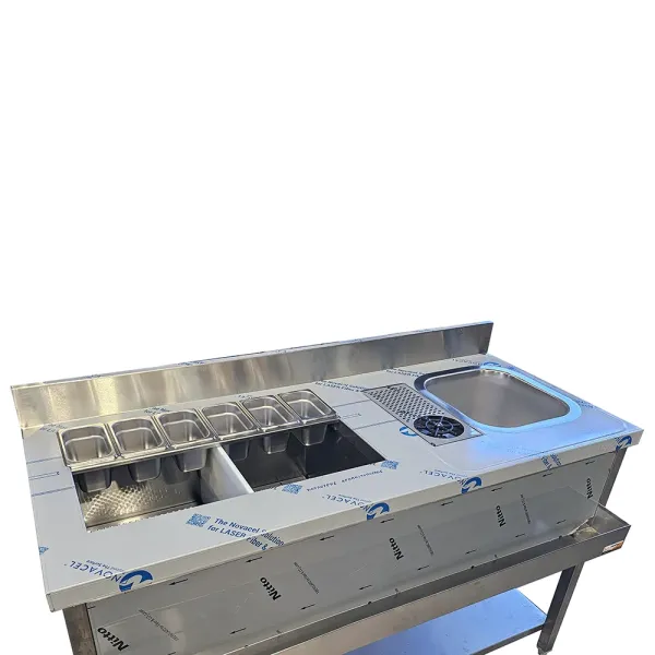 Μεταλλικό Bar Station με Διαστάσεις 140x60x85cm BS1406085