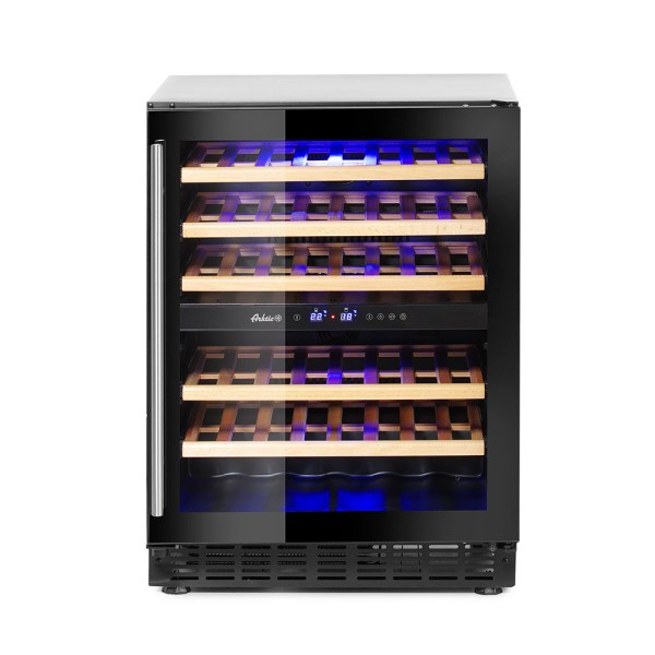 Ψυγείο κρασιών διζωνικό 133L HENDI 237588