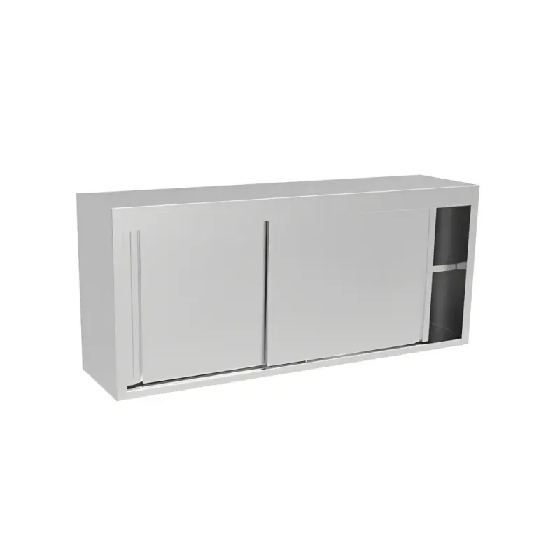 Ποτηριέρα με Ανοξείδωτες Πόρτες 190x40x69cm LAPPAS LP-319A