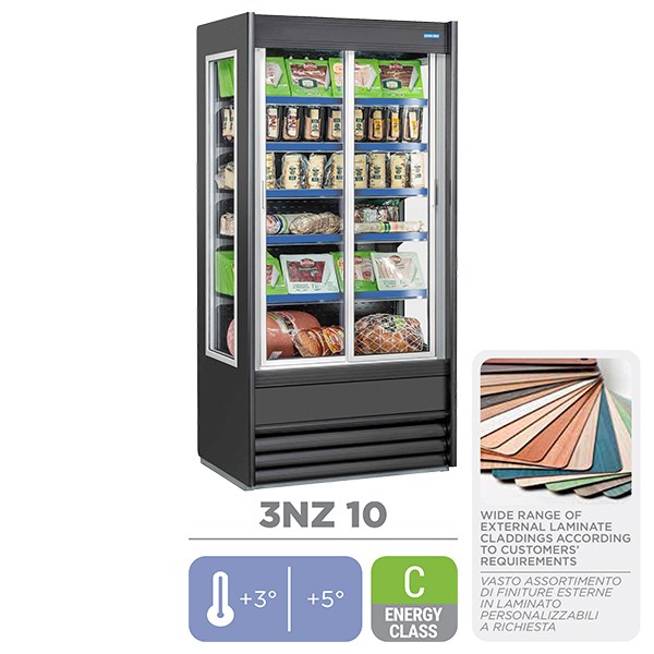 Ψυγείο Βιτρίνα Self Service με 2 Πόρτες Cool Head 3NZ 10