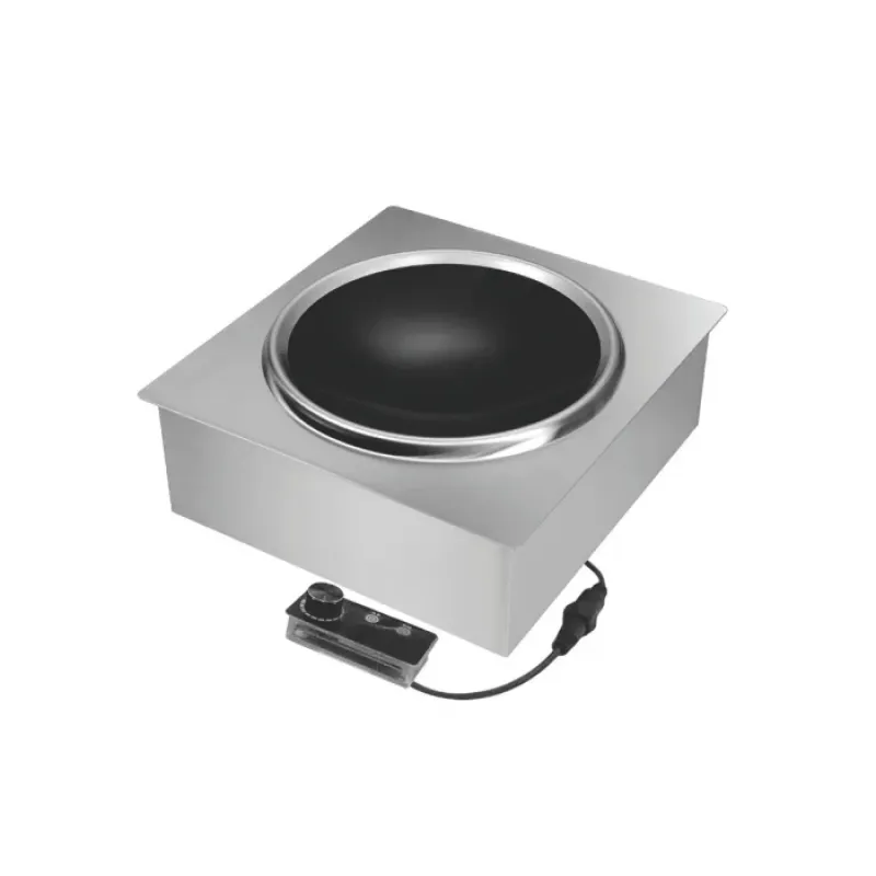Επαγωγική εστία εντοιχιζόμενη WOK 3,5kW Ø27,5cm KARAMCO AM-BCD102W 40063