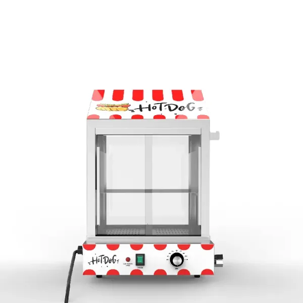 Hot Dog Βραστήρας ατμού / Βιτρίνα 2 kW KARMA HDW-410T 75-20423