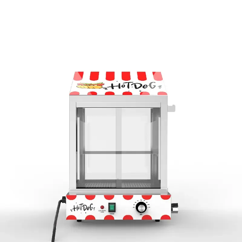 Hot Dog Βραστήρας ατμού / Βιτρίνα 2 kW KARMA HDW-410T 75-20423