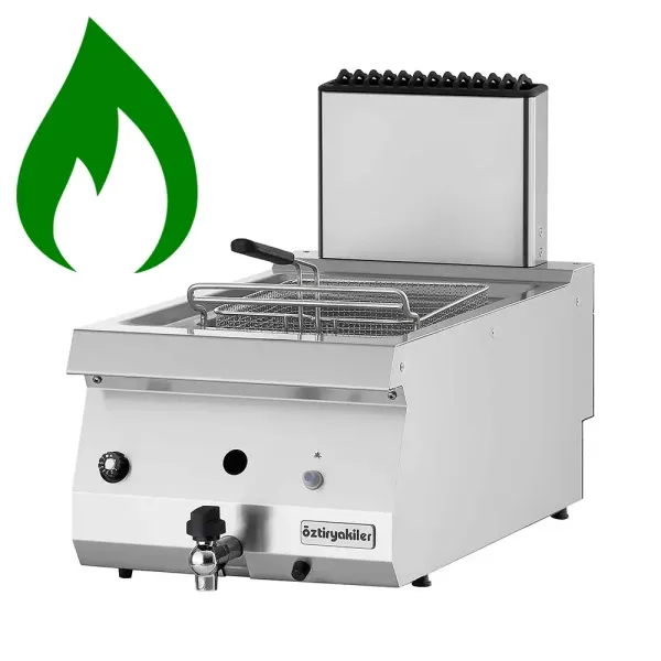 Επιτραπέζια Φριτέζα Υγραερίου - 10kW 12lt OZTI 7856.N1.40703.03