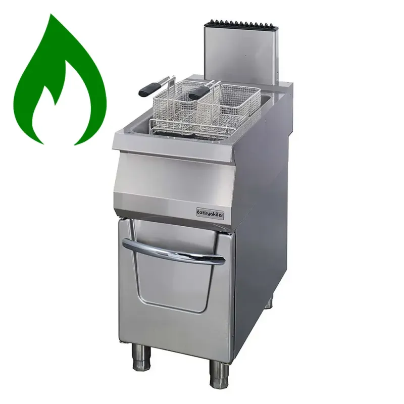 Επιδαπέδια Φριτέζα Υγραερίου 22 lt OZTI 7856.N1.40908.04