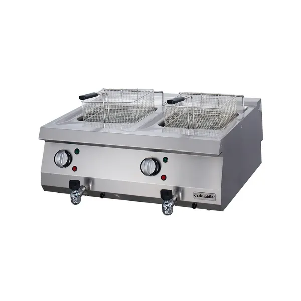 Επιτραπέζια Φριτέζα Ηλεκτρική - 22 kW 12+12lt OZTI 7856.N1.80703.11