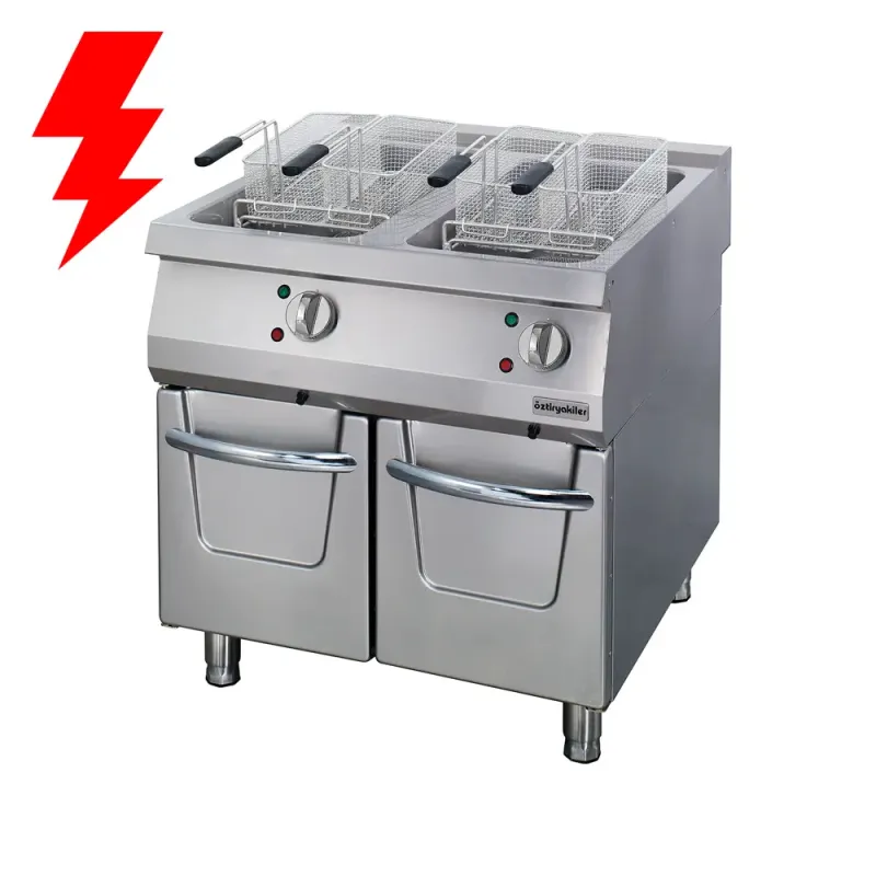 Επιδαπέδια Φριτέζα Ηλεκτρική 22L+22L OZTI 7856.N1.80908.02