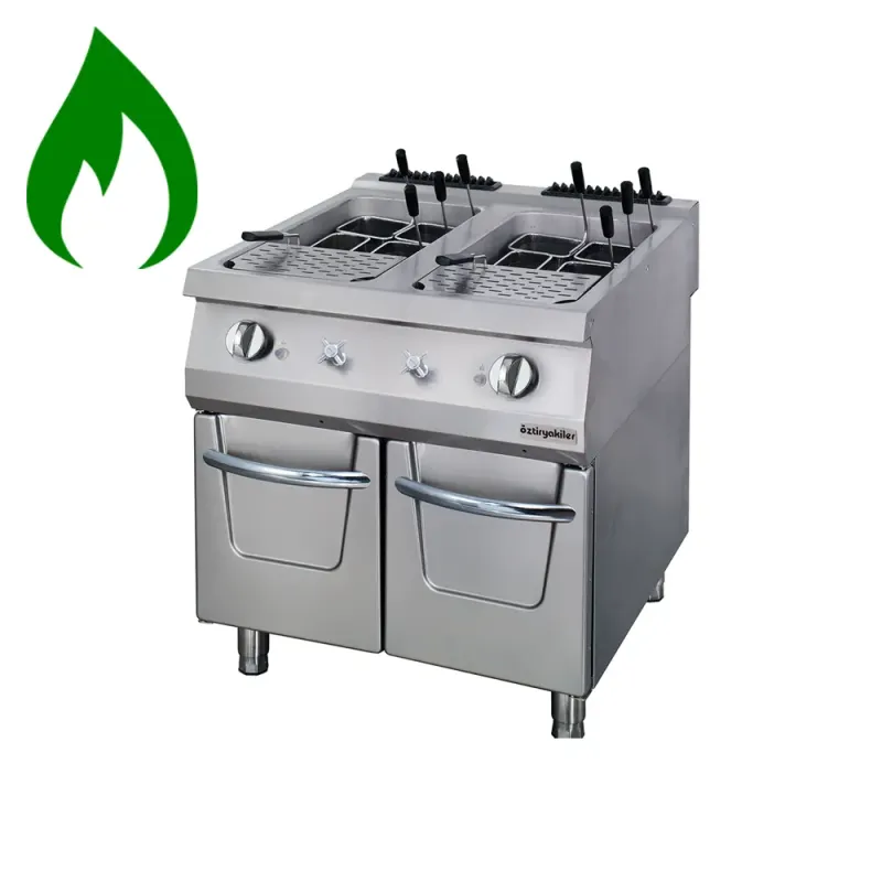 Βραστήρας Ζυμαρικών Υγραερίου 40L+40L OZTI 7858.N1.80908.23