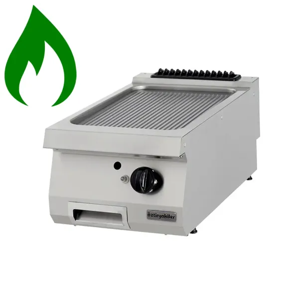 Πλατώ Υγραερίου Επιφάνεια Ραβδωτή Χρωμίου ΟΖΤΙ 7864.N1.40703.03C