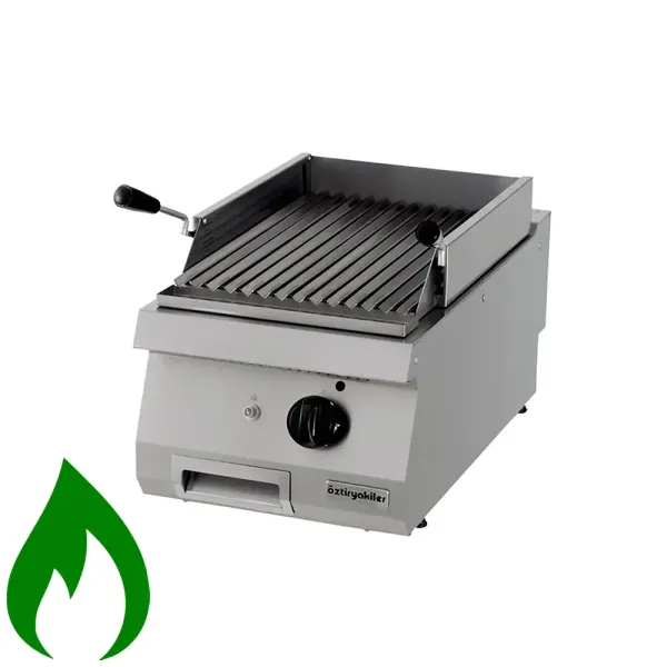 Γκριλ με πέτρες λάβας με 1 καυστήρα υγραερίου OZTI 7864.N1.40703.12 