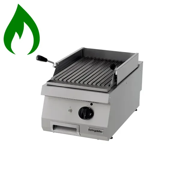 Γκριλ με πέτρες λάβας με 1 καυστήρα υγραερίου OZTI 7864.N1.40903.12