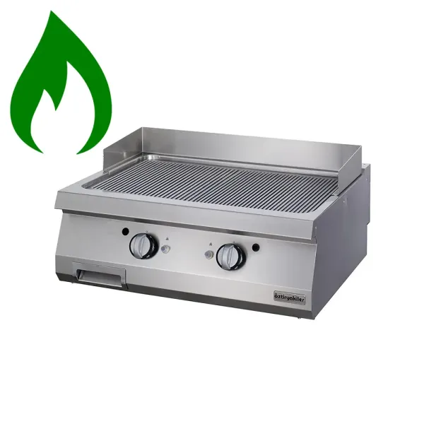 Πλατώ Υγραερίου Επιφάνεια Ραβδωτή Χρωμίου ΟΖΤΙ 7864.N1.80703.13C