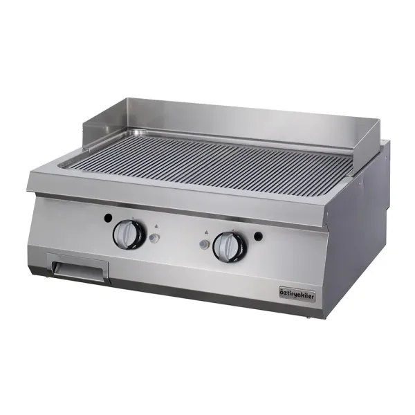 Πλατώ Υγραερίου Ραβδωτή Επιφάνεια Χρωμίου ΟΖΤΙ 7864.N1.80903.13C