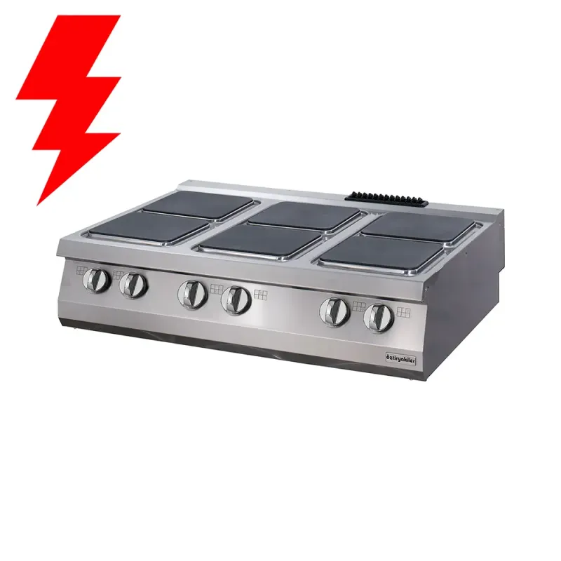 Επιτραπέζια κουζίνα με 6 εστίες ηλεκτρικές ΟΖΤΙ 7865.N1.12903.21