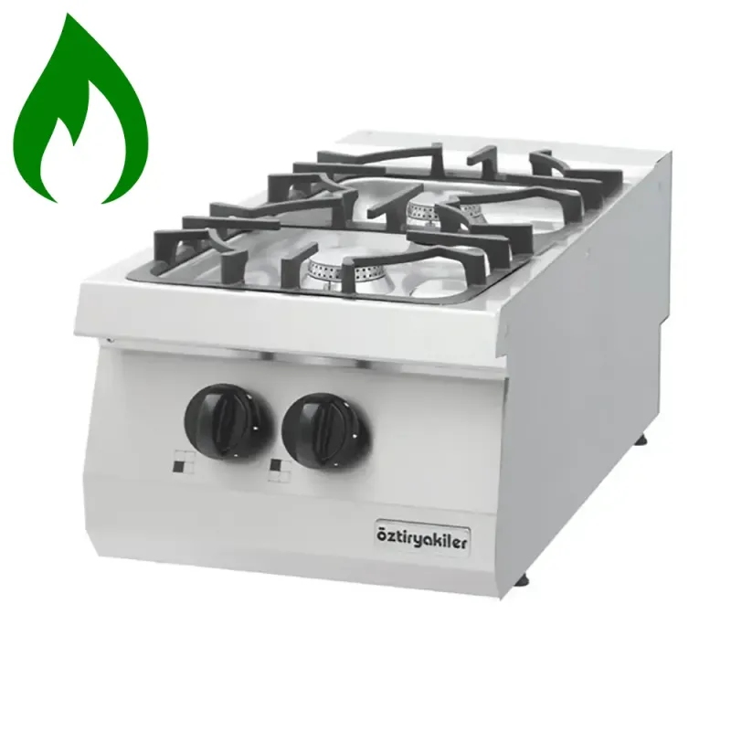 Επιτραπέζια κουζίνα με 2 εστίες υγραερίου OZTI 7865.N1.40703.33NL