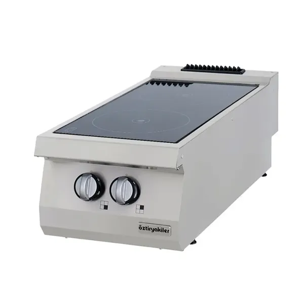 Υπέρυθρη Κεραμική Εστία με 2 ζώνες θέρμανσης OZTI 7865.N1.40703.CS