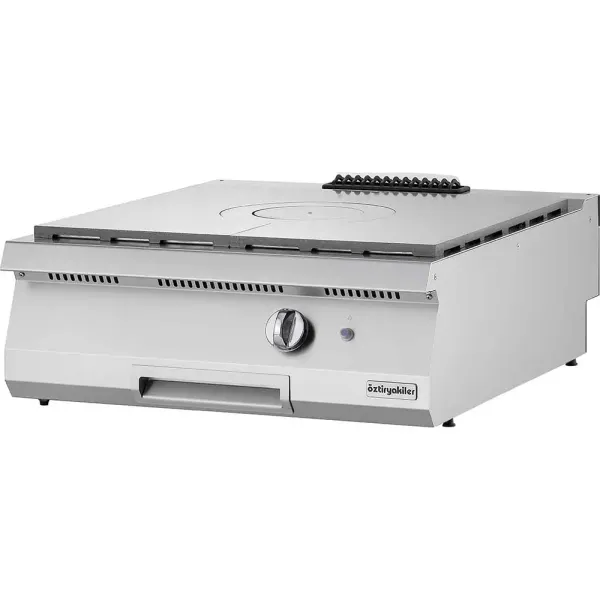 Επιτραπέζια Εστία Υγραερίου με Μαντέμι OZTI 7865.N1.80703.22