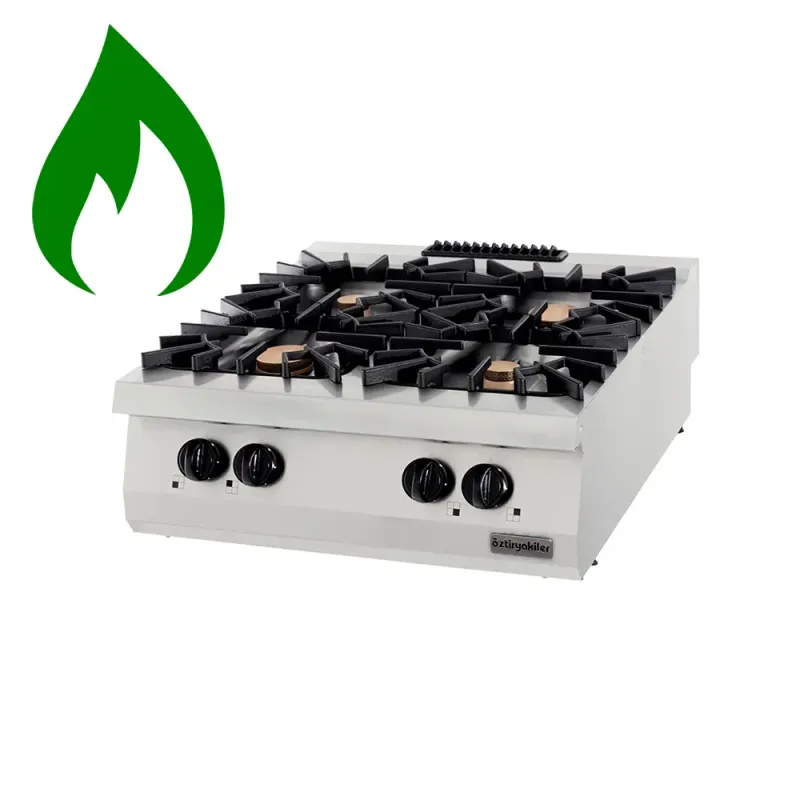 Επιτραπέζια κουζίνα με 4 εστίες υγραερίου ΟΖΤΙ 7865.N1.80903.20P