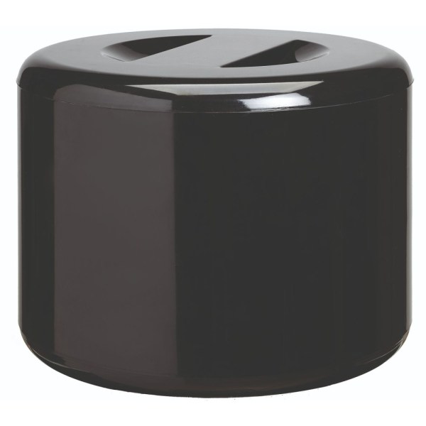 Παγοδιατηρητής στρογγυλός ABS Μαύρος 10 lt 79-110M