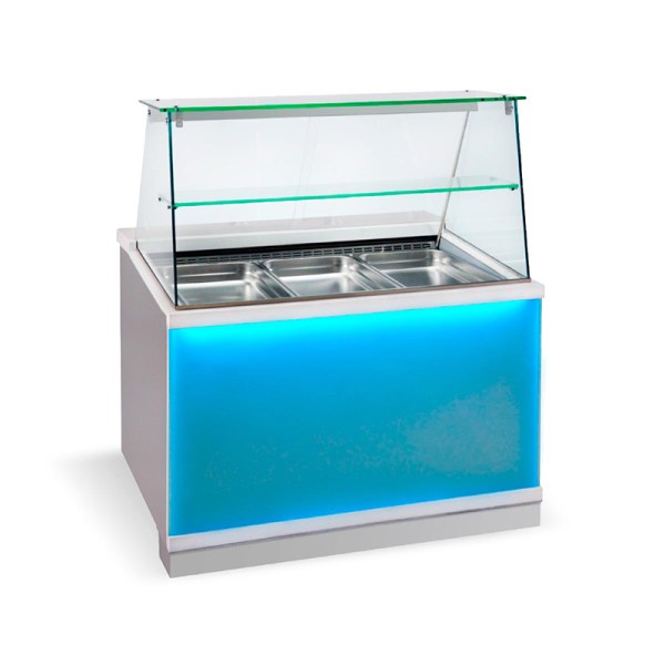 Ψυγείο βιτρίνα σαλατών Corian Frost GLASS BFC 150