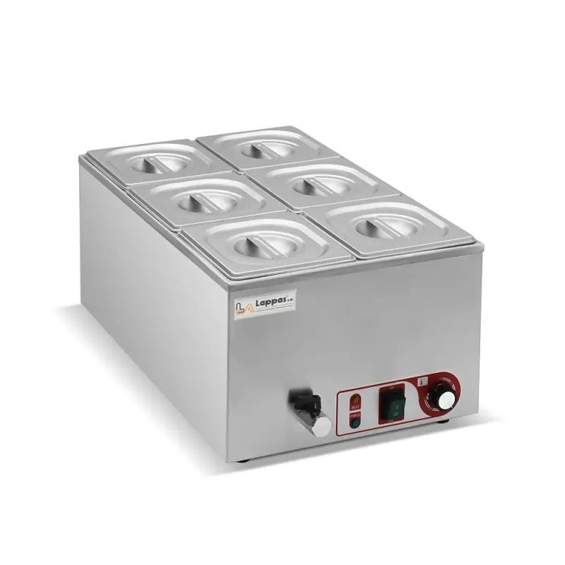 Μπαιν Μαρί GN 1/6 Με Βρυσάκι Επιτραπέζιο LPM-W-G6