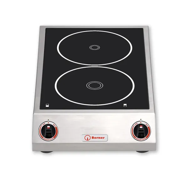 Επαγωγική εστία διπλή 3500W BERNER BM2K3.5