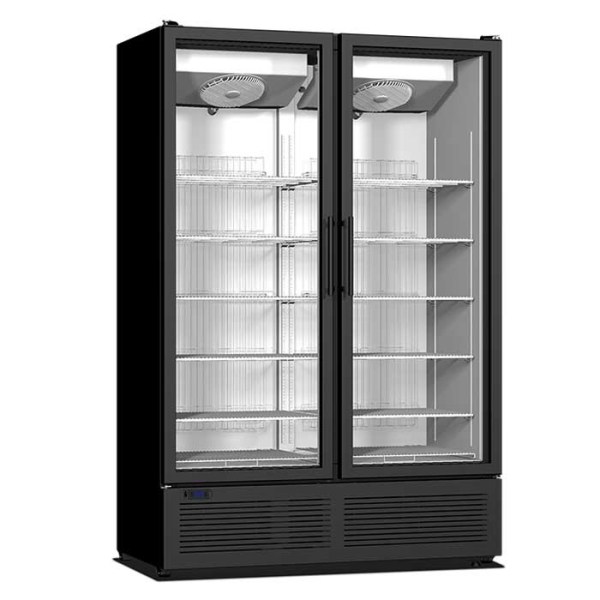 Ψυγείο βιτρίνα κατάψυξη με 2 Πόρτες CRYSTAL CRFV1200