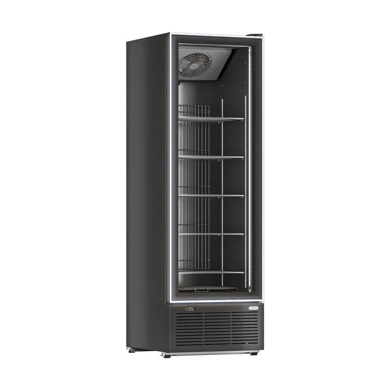 Bιτρίνα κατάψυξης με 1 πόρτα 510L CRYSTAL CRFV 600 FRAMELESS LG