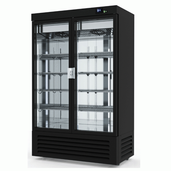 Ψυγείο Ωρίμανσης Κρεάτων 2 Πόρτες BLACK 140x80x208cm DA14DB