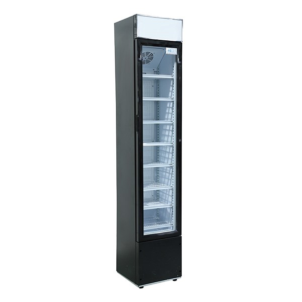 Ψυγείο - Βιτρίνα Αναψυκτικών με 1 Πόρτα 105lt FRIGUS Slim DBC170W