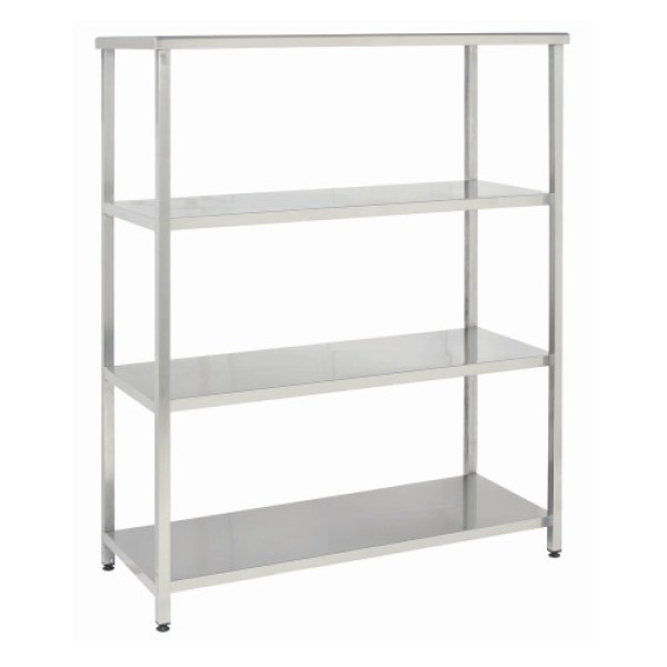 Ραφιέρα Inox 140x60x180 NikiInox F0SE.60140.4