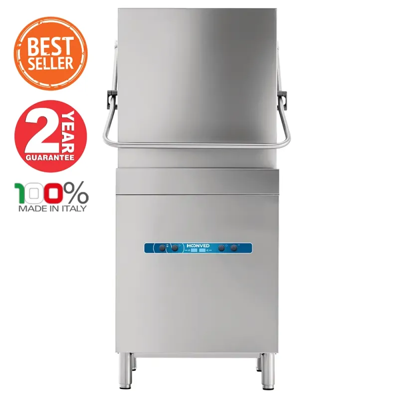 Πλυντήριο καμπάνα πιάτων-ποτηριών με καλάθι 50x50cm HOONVED HY 700