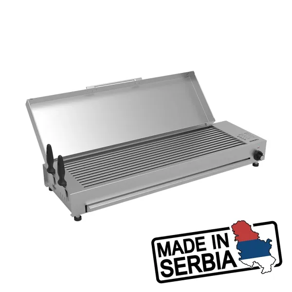 Σχαριέρα ηλεκτρική 2400W OKPIRO ECOGRILL8C400S 41181