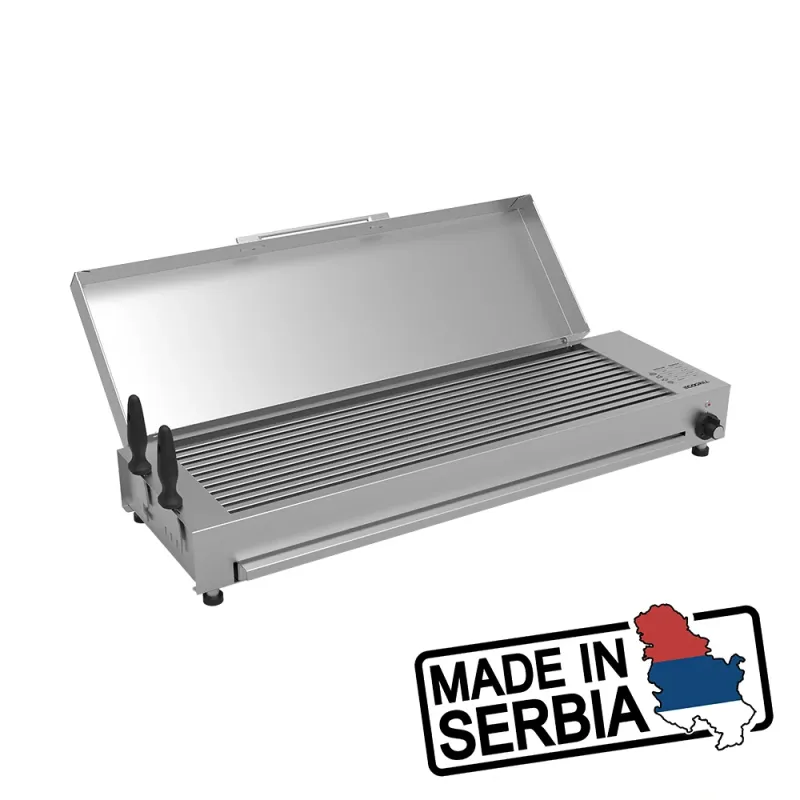 Σχαριέρα ηλεκτρική 2400W OKPIRO ECOGRILL8C400S 41181