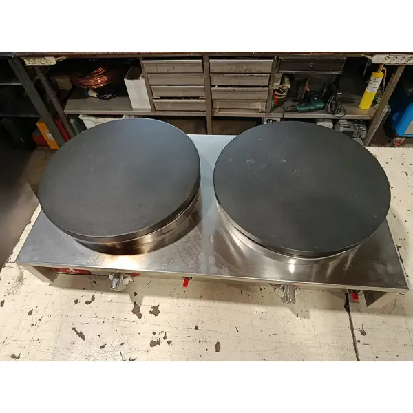 Κρεπιέρα Υγραερίου / Αερίου Διπλή 40cm DRNKRPG-2 (Μεταχειρισμένη)