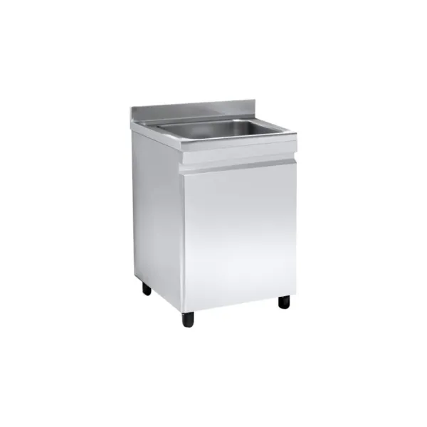 Λάντζα Κλειστή Με 1 Γούρνα NikiInox MBCS.70052.15